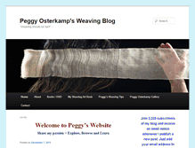 Tablet Screenshot of peggyosterkamp.com